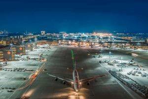 airport-by-night
