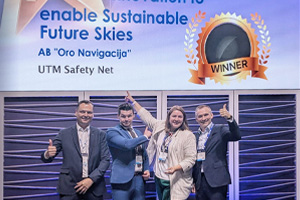 PR thumbnail, showing the award team in Lisbon, at ASW