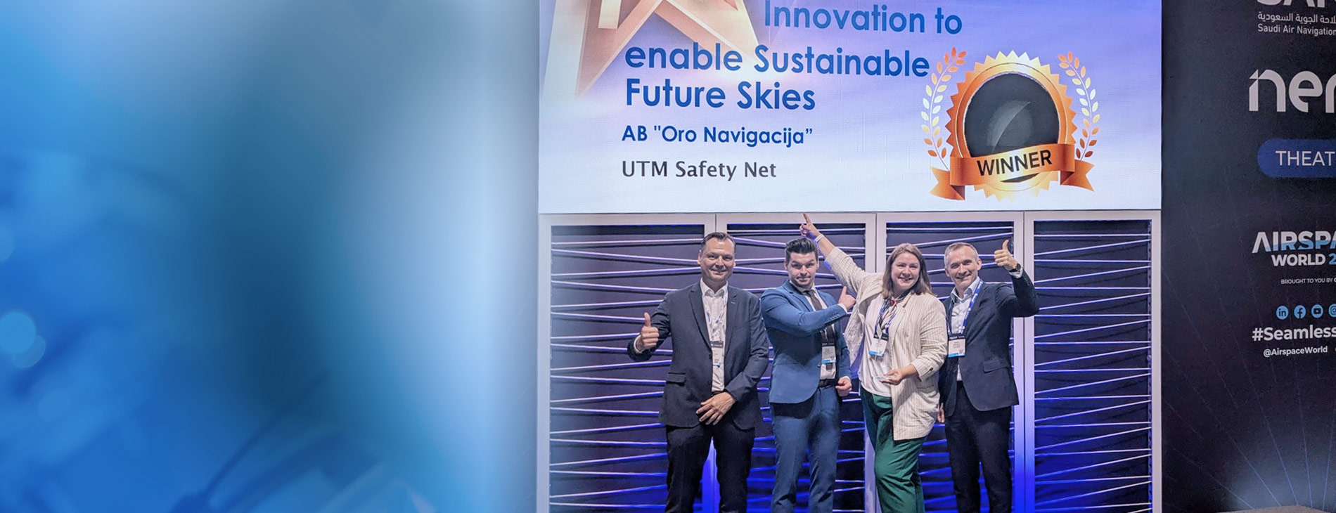 PR slider picture, showing the award team in Lisbon, at ASW