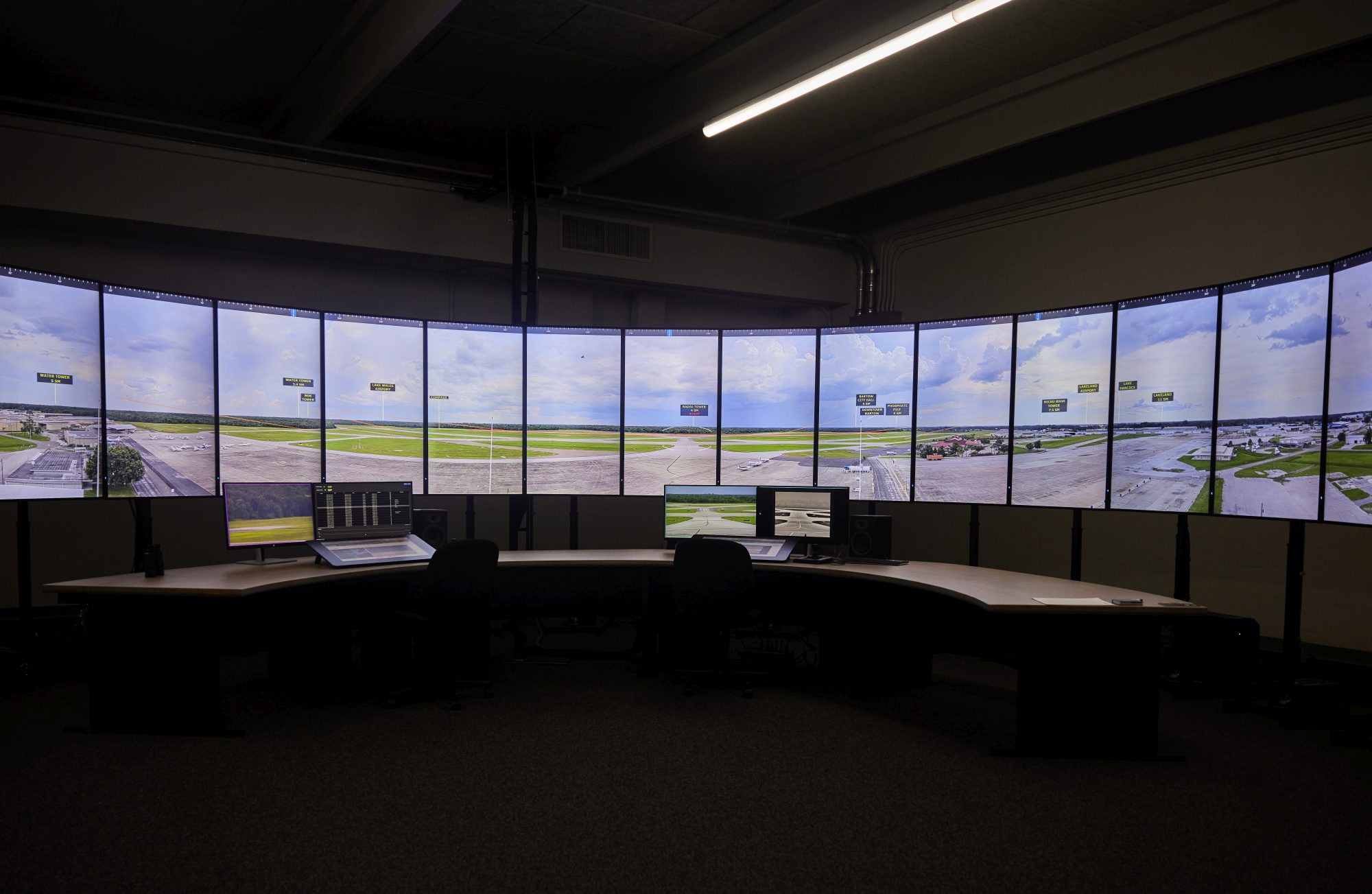 NAS Modernization header picture, showing a control room for air traffic management
