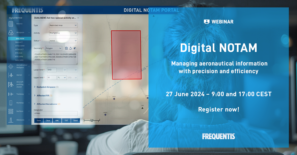 Webinar: eXplore Digital NOTAM with CADAS | Frequentis