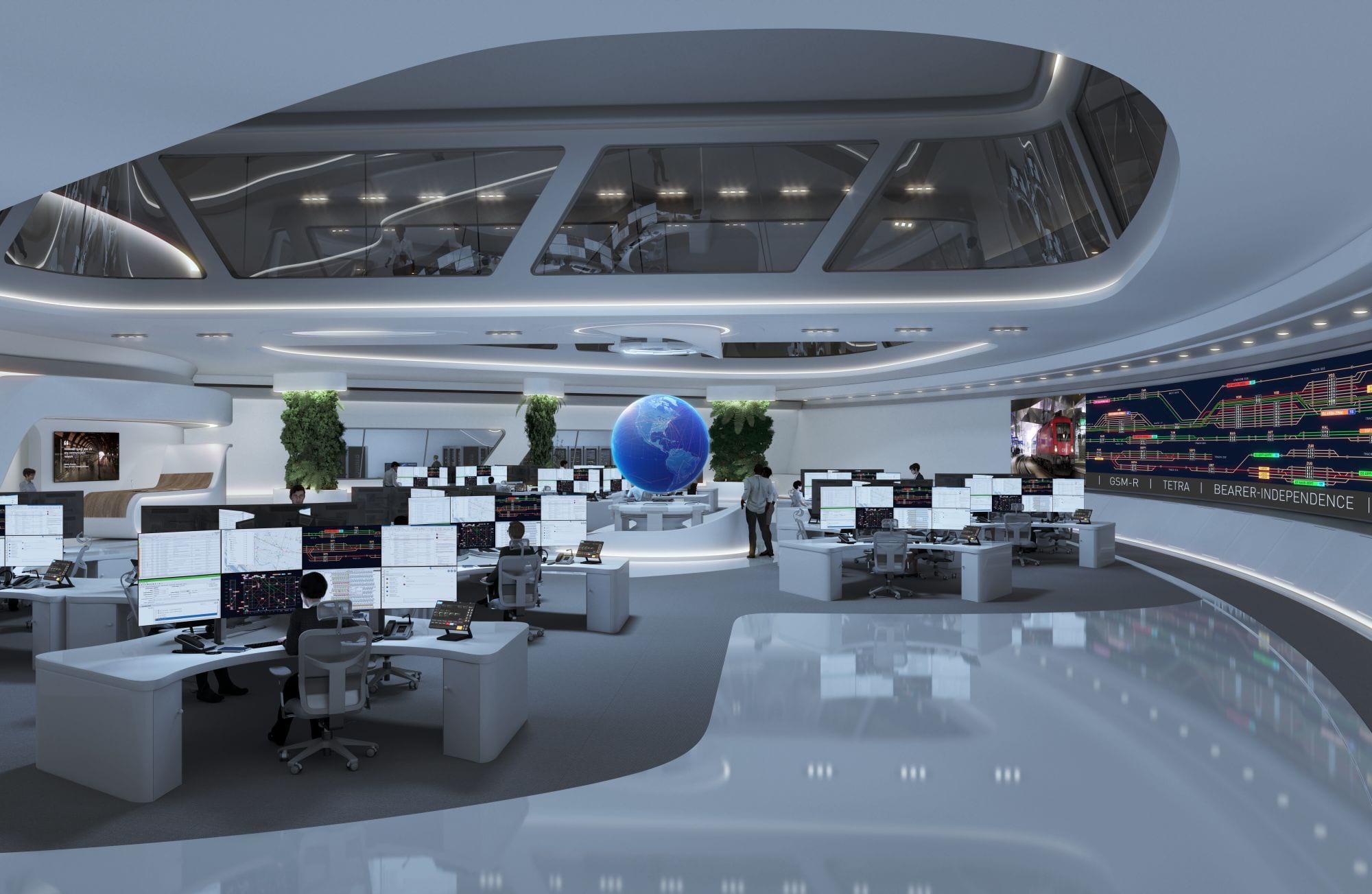 Header Picture showing the Public Transport Virtual Control Room