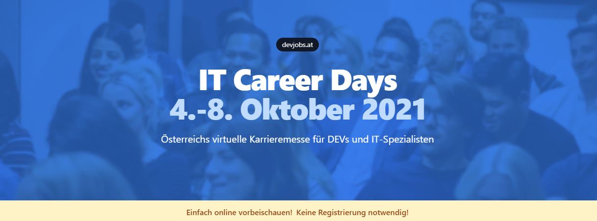 devjobs.at IT Career Days 2021