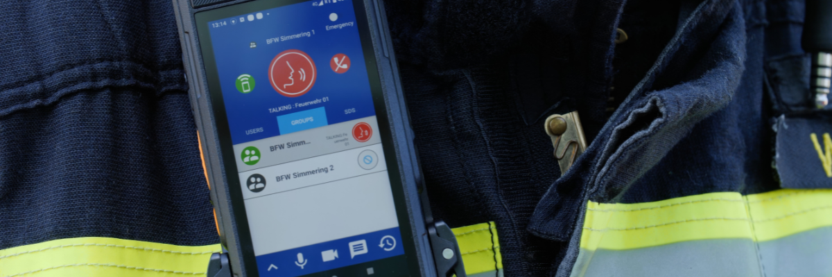 teaser picture for MissionX, showing a device