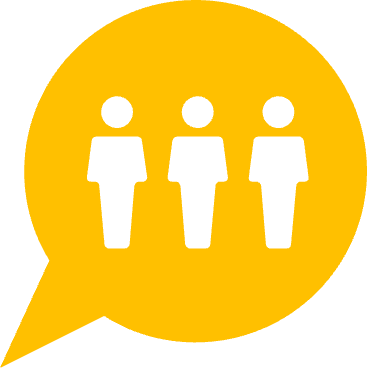 talk group icon, reflecting a culture of trust