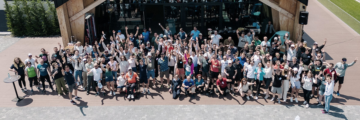 Frequentis Romania group picture