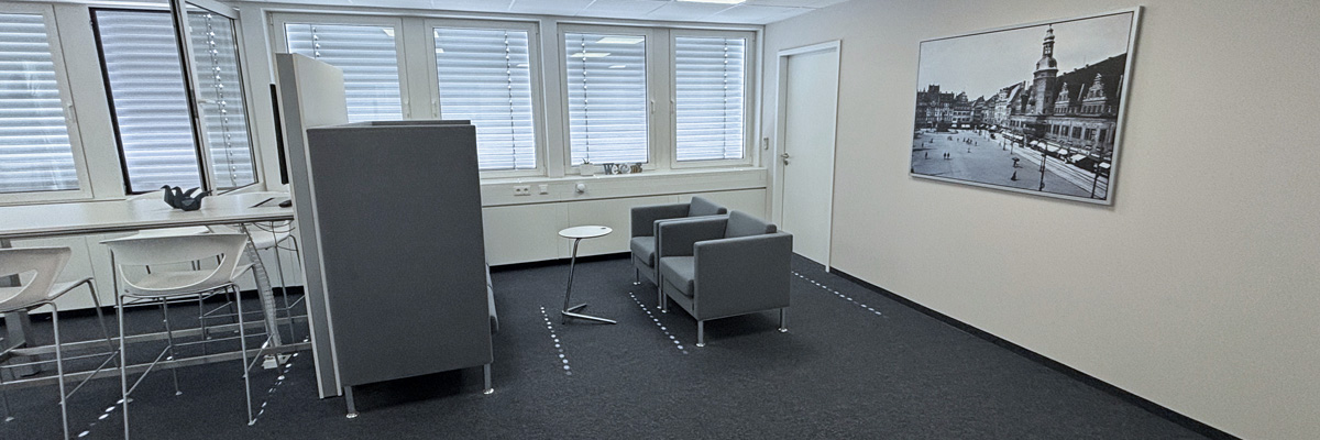Sitzbereich für Networking