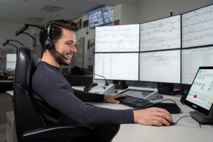 thumbnail showing a person in a public transport control room