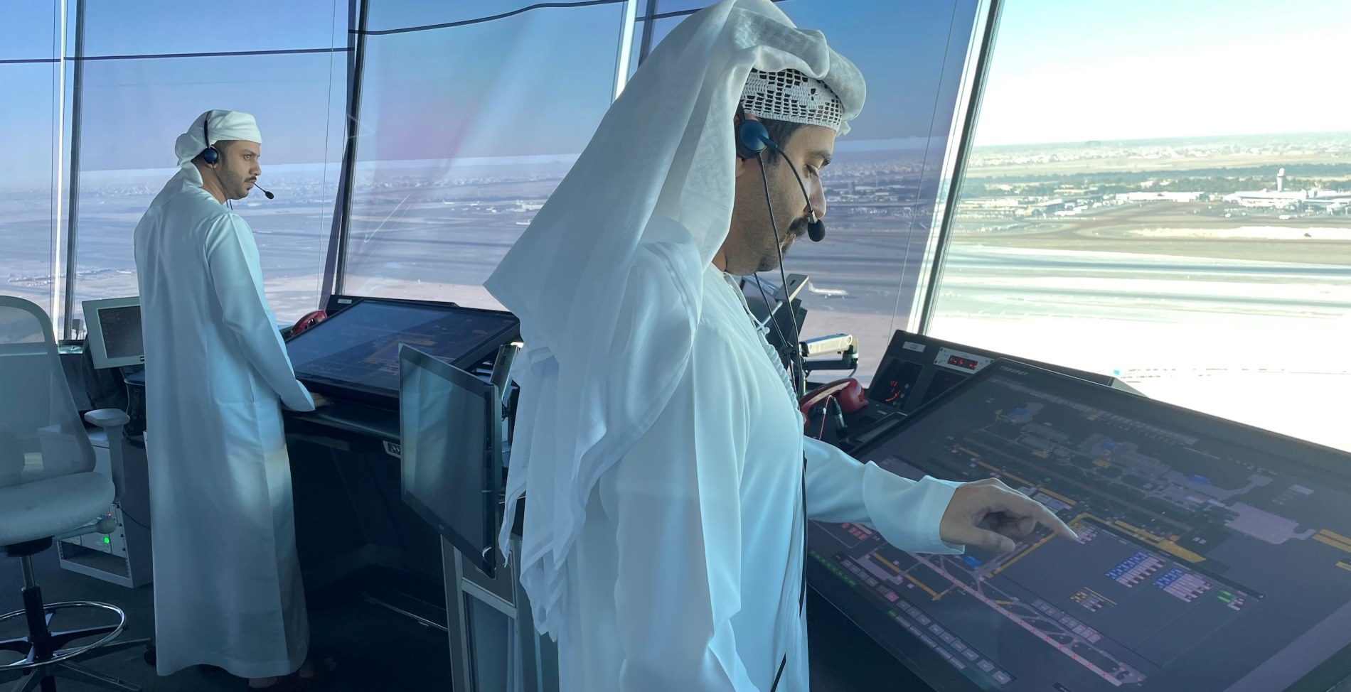 A-SMGCS Level 4 operations at Abu Dhabi International Airport