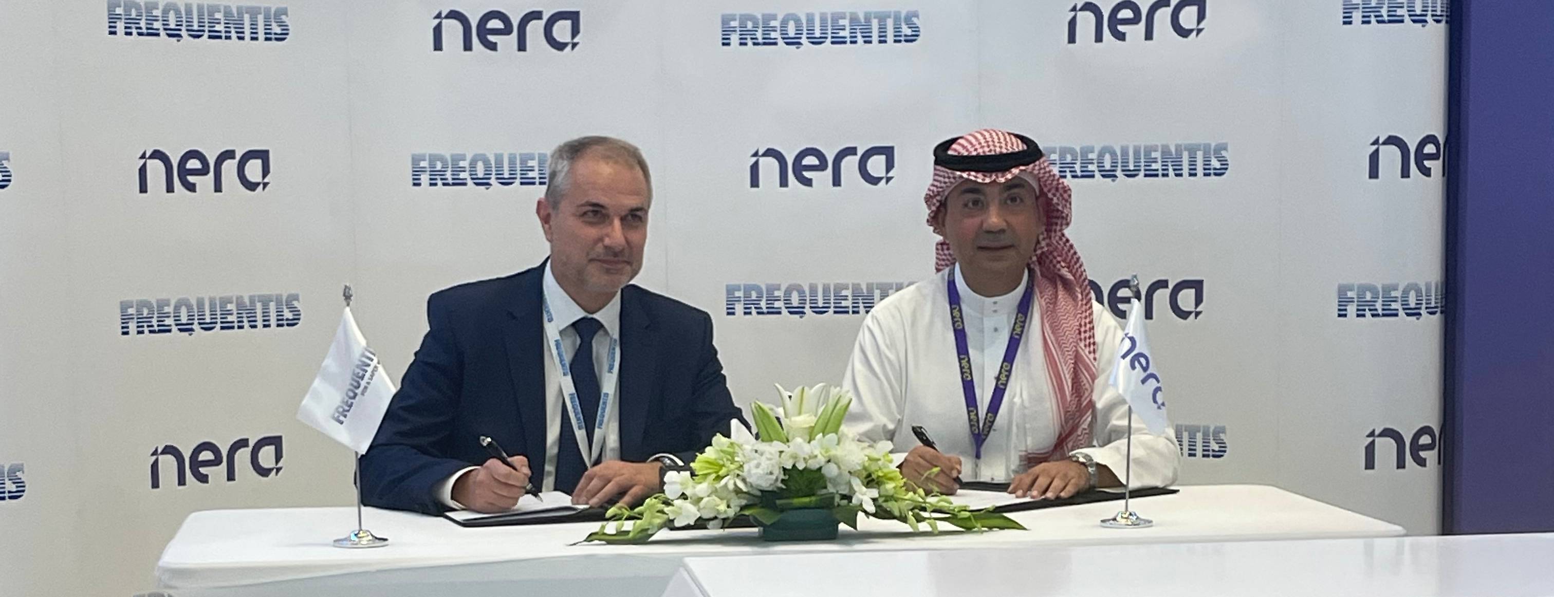 contract signing frequentis nera