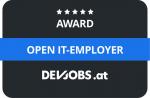 Image DEVJOBS.AT AWARD: OPEN IT EMPLOYER