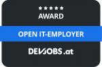 Image DEVJOBS.AT AWARD: OPEN IT EMPLOYER