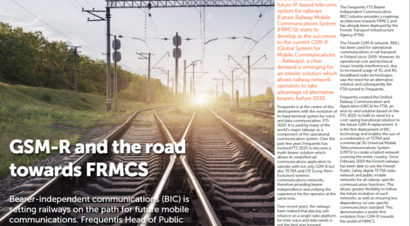 GMS-R und the road towards FRMCS